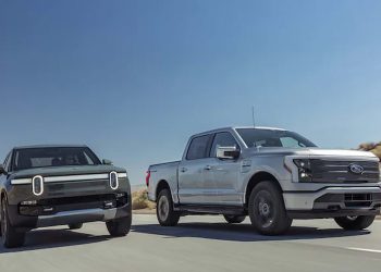 فورد F150 الکتریکی ریوین R1T الکتریکی